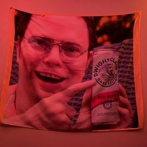 dwight white claw tapestry